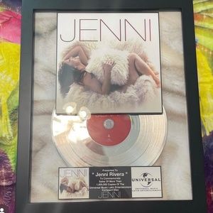 Jenni rivera “Jenni” platinum disc